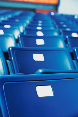 Stadium seatsの写真素材
