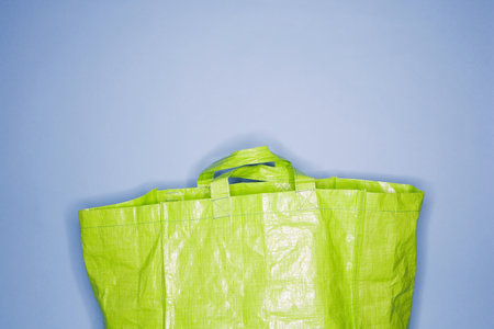A reusable plastic bagの写真素材