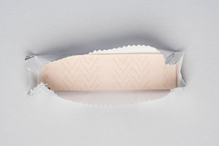 Chewing gum in a wrapper