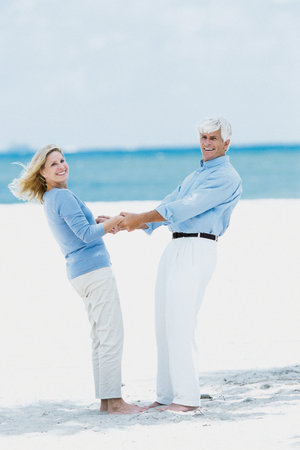 Portrait of a senior coupleの写真素材