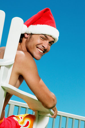 Christmas in the summerの写真素材