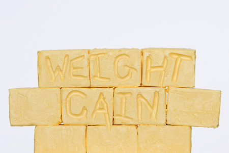 Blocks of butterの写真素材