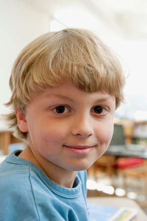 Portrait Of Elementary School Studentの写真素材