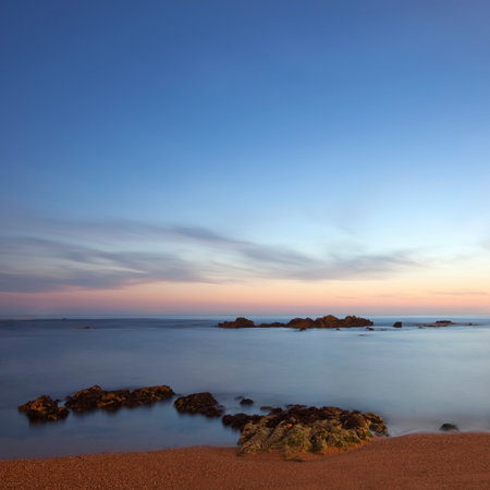 Coast At Sunset