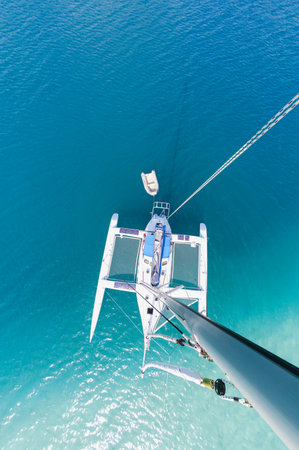 Boat Viewed From Crow?S Nest