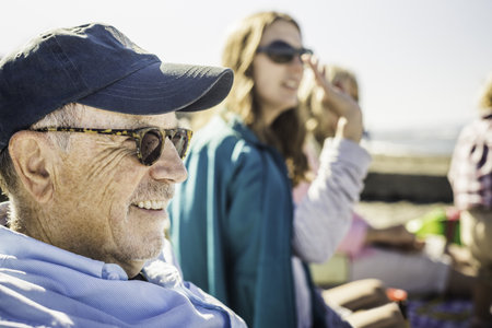 Family Gathering, Port Townsend, Washington, Usの写真素材