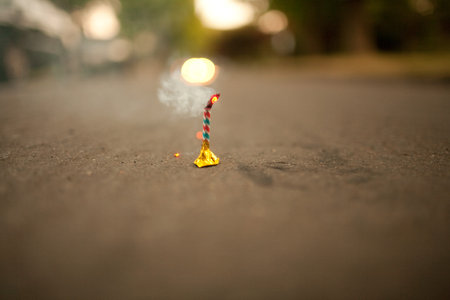 Firework About To Explodeの写真素材