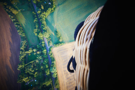 Overhead View Of Landscapeの写真素材