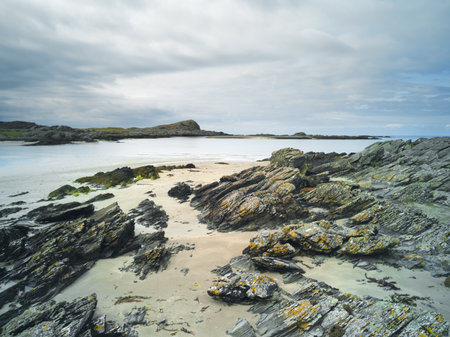 Rocks On Beach, Isle Of Colonsay, Scotland
