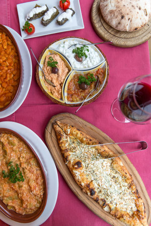 Traditional Macedonian Foodの写真素材