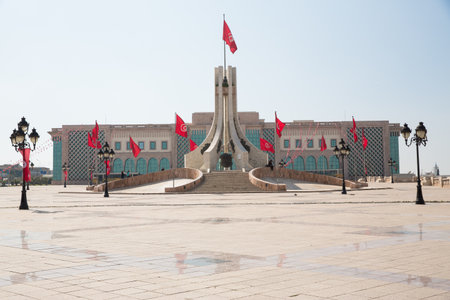 Parliament Building, Tunis, Tunisiaのeditorial素材