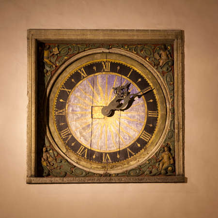 Close up of ornate clock