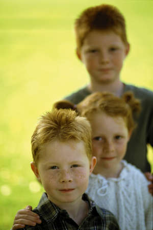 Brothers and sisterの写真素材