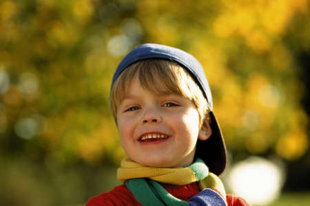 Boy laughingの写真素材