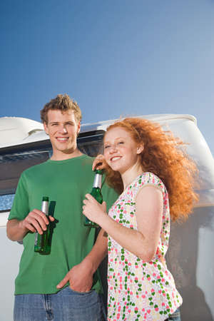 Portrait of a coupleの写真素材