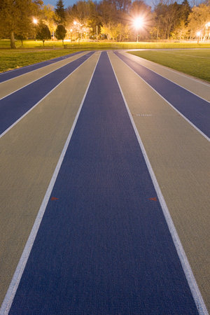 Running trackの写真素材