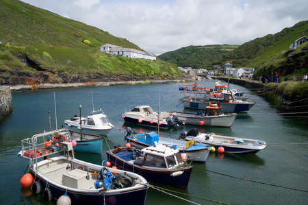 Boscastle in cornwall