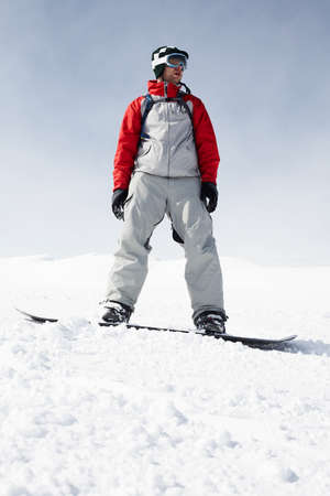 Snowboarderの写真素材