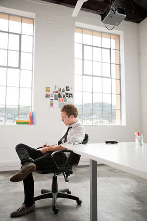 Fashion designer at workの写真素材