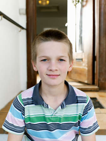 Portrait of young boy