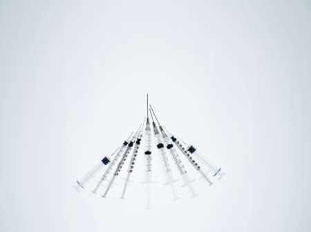 Syringes, studio shot