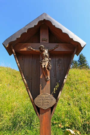 Wooden religious icon