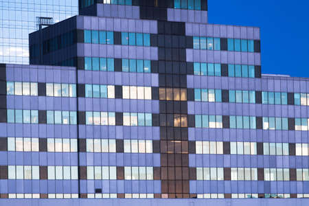 Modern office block exterior