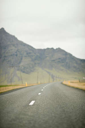 Highway one, Southern Icelandの写真素材