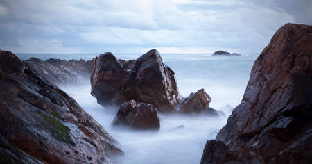 Rocks and ocean, Porto, Portugal