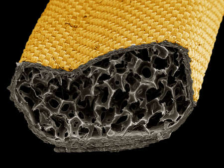 Cushion from cell phone SEM