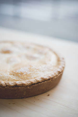Pie on tableの写真素材