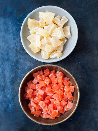 close up of dried fruitsの写真素材