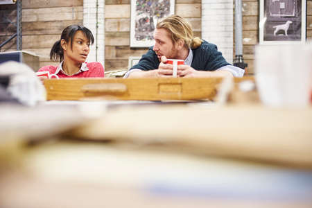 Artisan letter press shootの写真素材