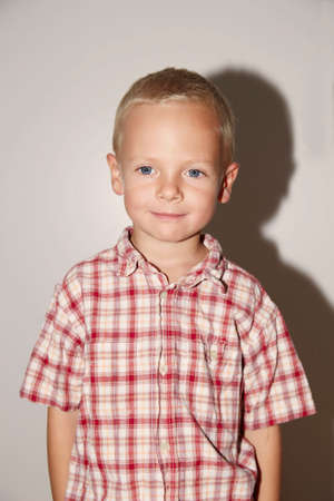 Portrait of young boyの写真素材