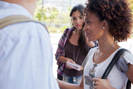 Female higher education student