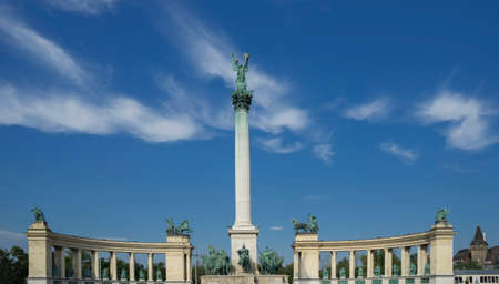 The Heroes Square, Hungary, Budapest