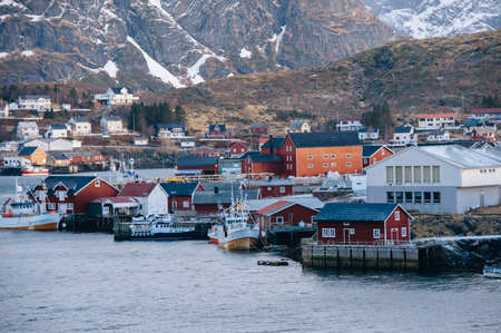 Fishing village of Reine, Lofoten, Norway