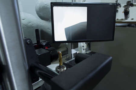 Equipment in grinding workshop