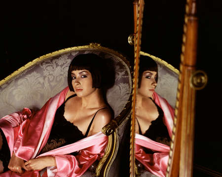 Portrait of a young woman