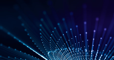 Connection of dots and lines
