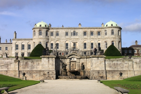 Powerscourt House is one of the most beautiful country estates in Ireland  Situated in the mountains of Wicklow のeditorial素材