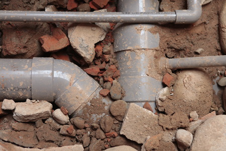 Plumbing Electrica,Pipes and electrical conduits