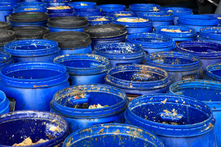 food waste, food waste, organic fertilizerの写真素材