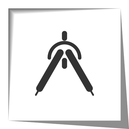 Drafting compassのイラスト素材