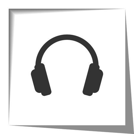 Headphonesのイラスト素材