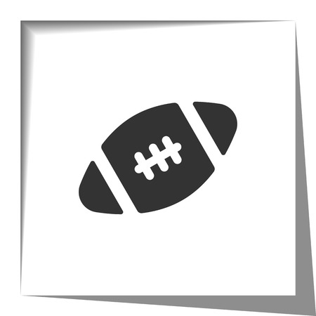 American footballのイラスト素材