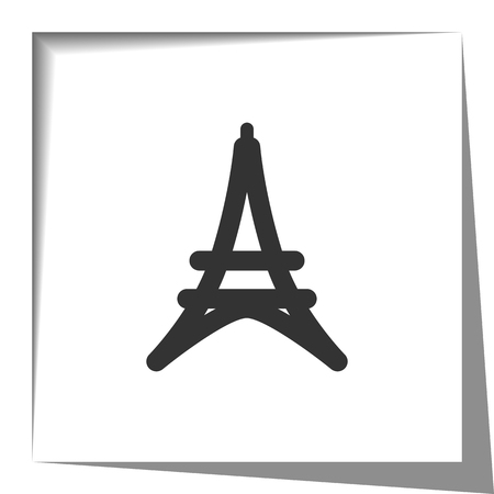Eiffel towerのイラスト素材