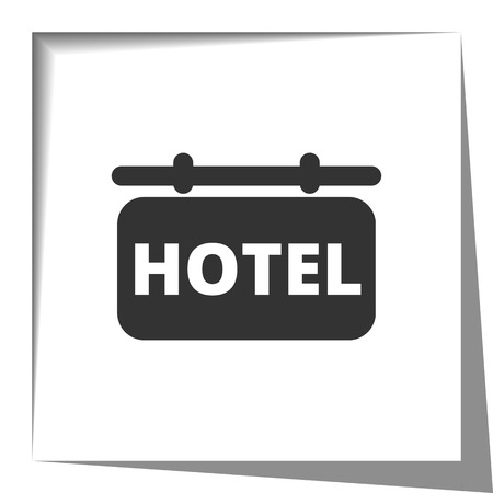Hotel signのイラスト素材