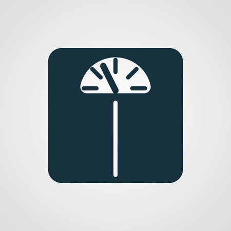 Flat Personal Scale iconのイラスト素材