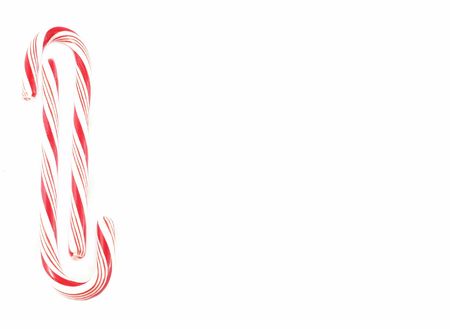 Candy canes borderの写真素材